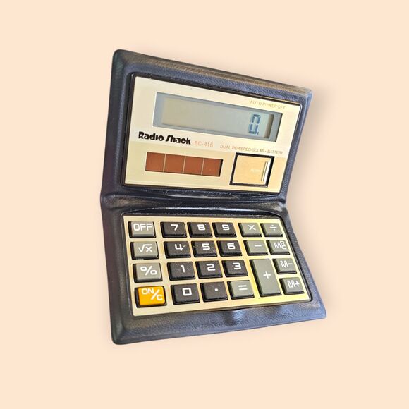Vtg Radioshack pocket calculator - Picture 4 of 4